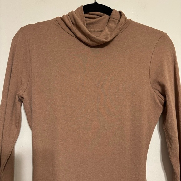 Naked Wardrobe Bodycon Mock Neck Long Sleeve Midi Dress - Size XL - Picture 2 of 7